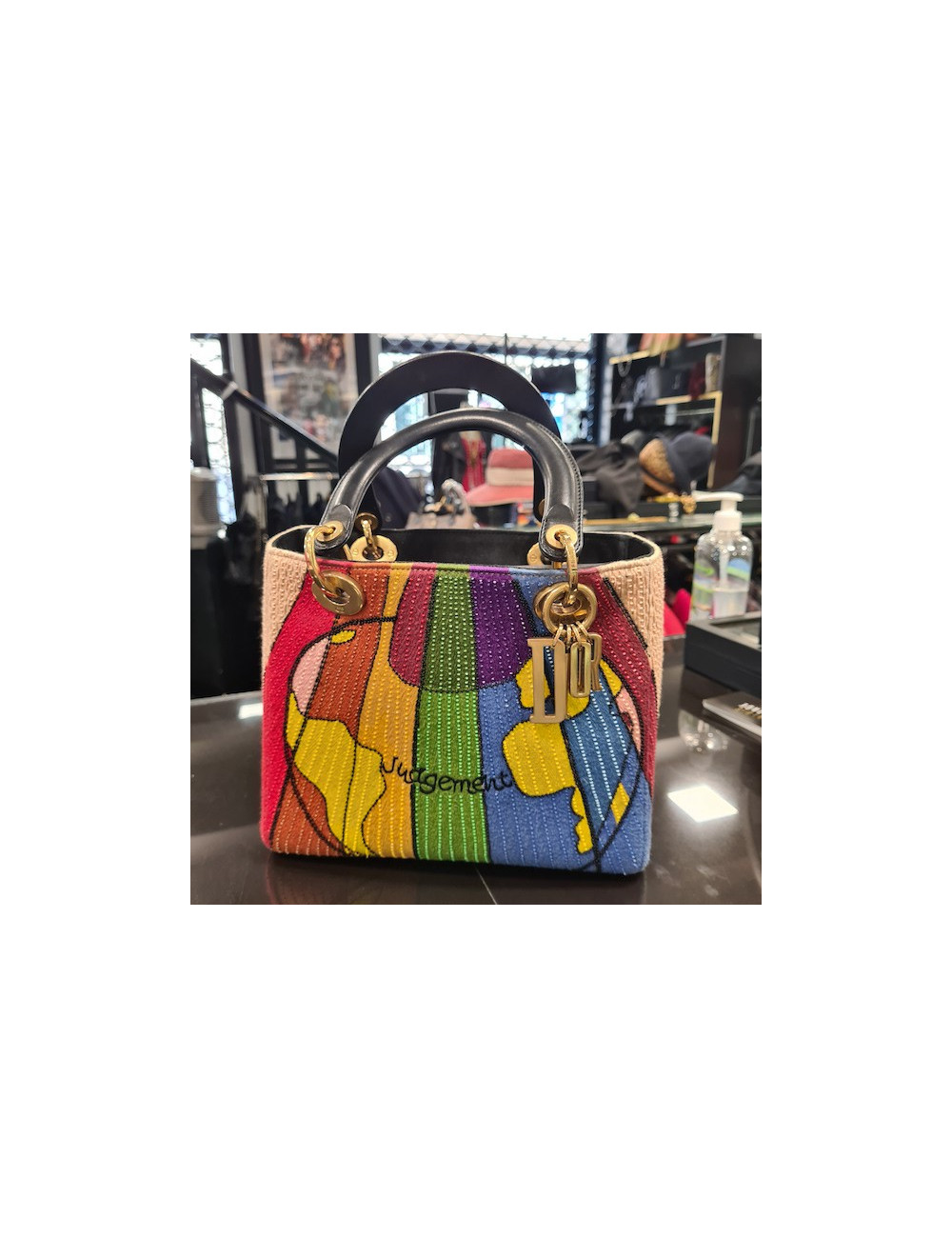 Sac Lady DIOR Judgement édition limitée 