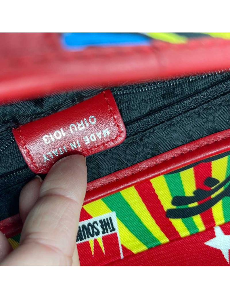 DIOR Saddle Bag Sound of Soul Model in Multicolor Canvas