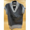 Top CHANEL gris 