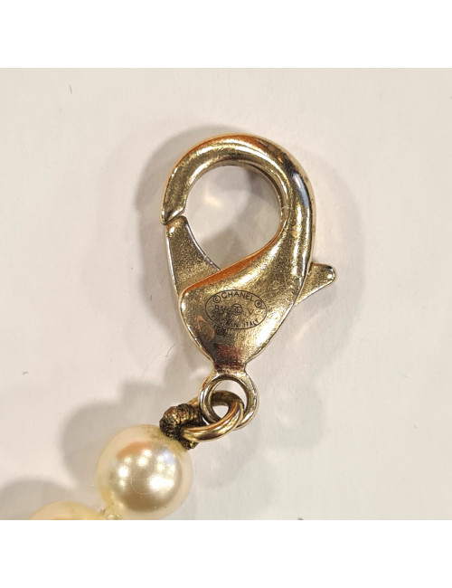 Sautoir perles nacrées CHANEL