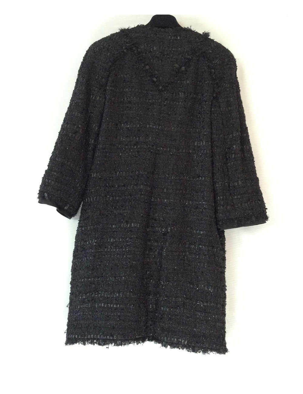 Manteau CHANEL Tweed métallisé