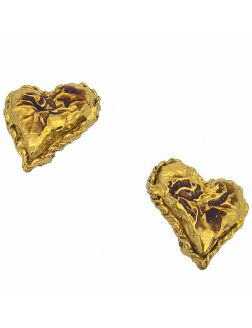 Clips coeur vintage Christian Lacroix