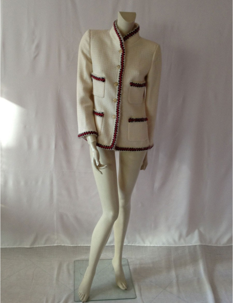 Veste CHANEL off white