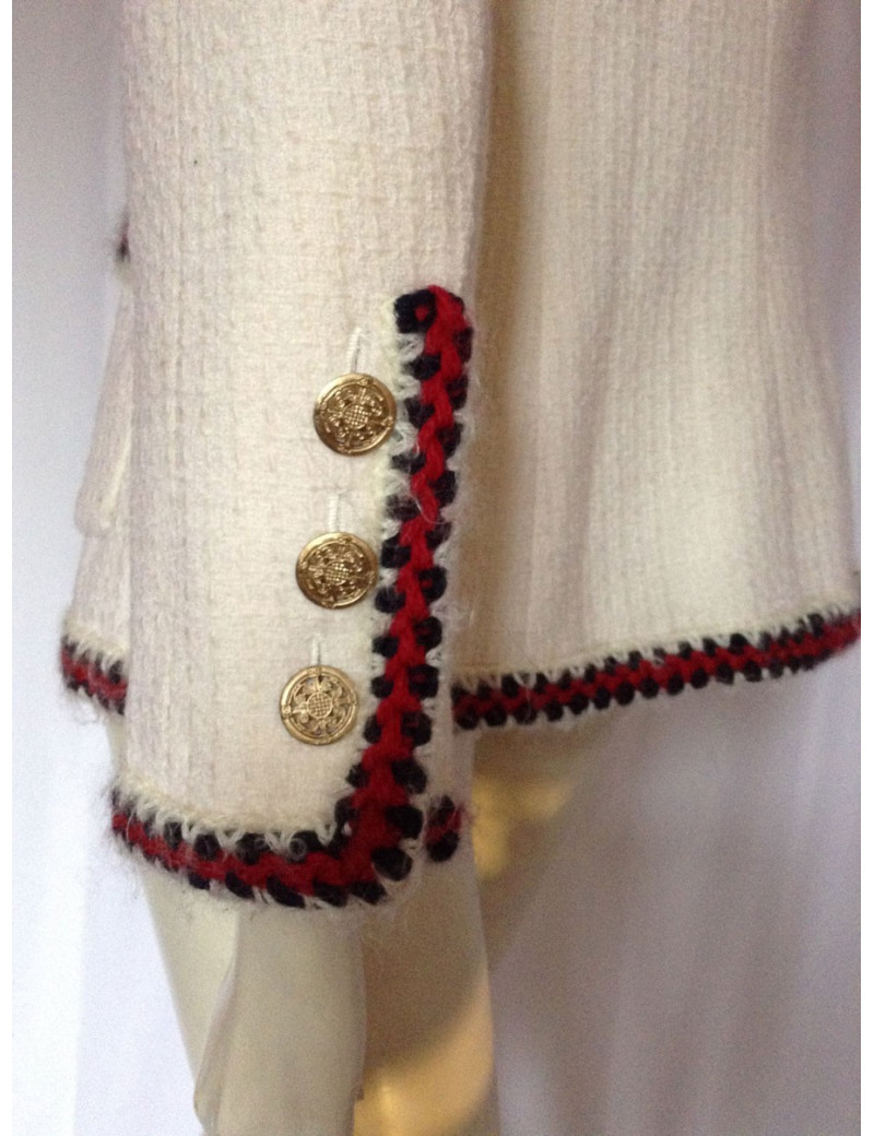 Veste CHANEL off white