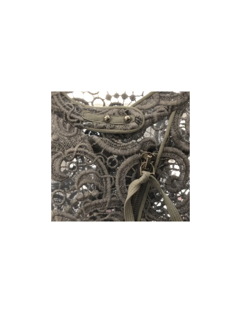 Perfecto ERMANNO SCERVINO T38 en dentelle bleu ciel