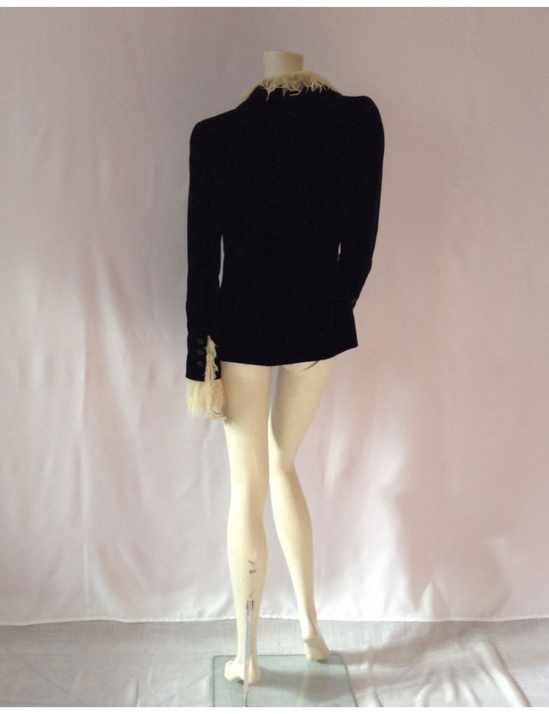 Veste velours noir CHANEL