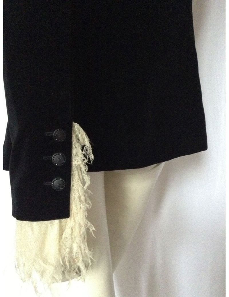 Veste velours noir CHANEL