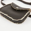 HERMES Vintage Belt Bag in Brown Shearling 
