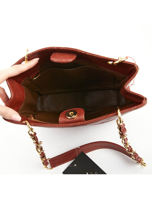 CHANEL 1990 cuir caviar