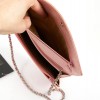 Wallet on chain CHANEL cuir rose 