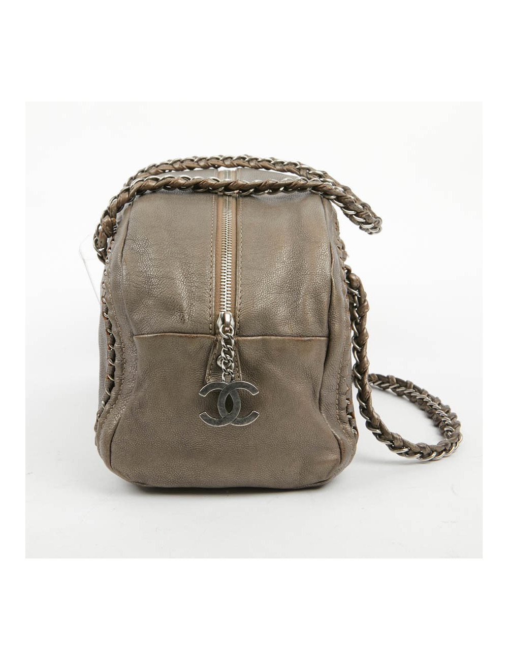 CHANEL Bowling Bag pre-owned certified authentic by our team