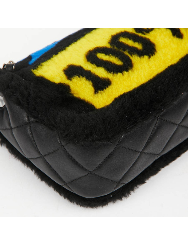 Sac CHANEL Pop Art noir et graffiti