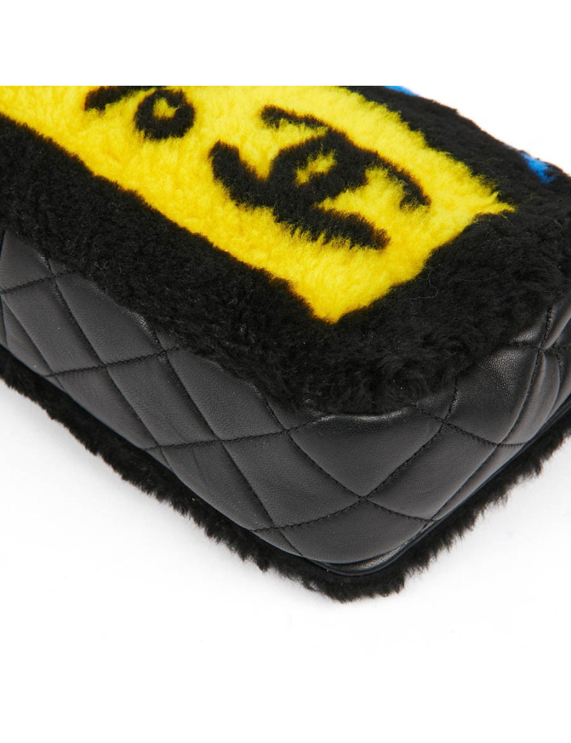 Sac CHANEL Pop Art noir et graffiti