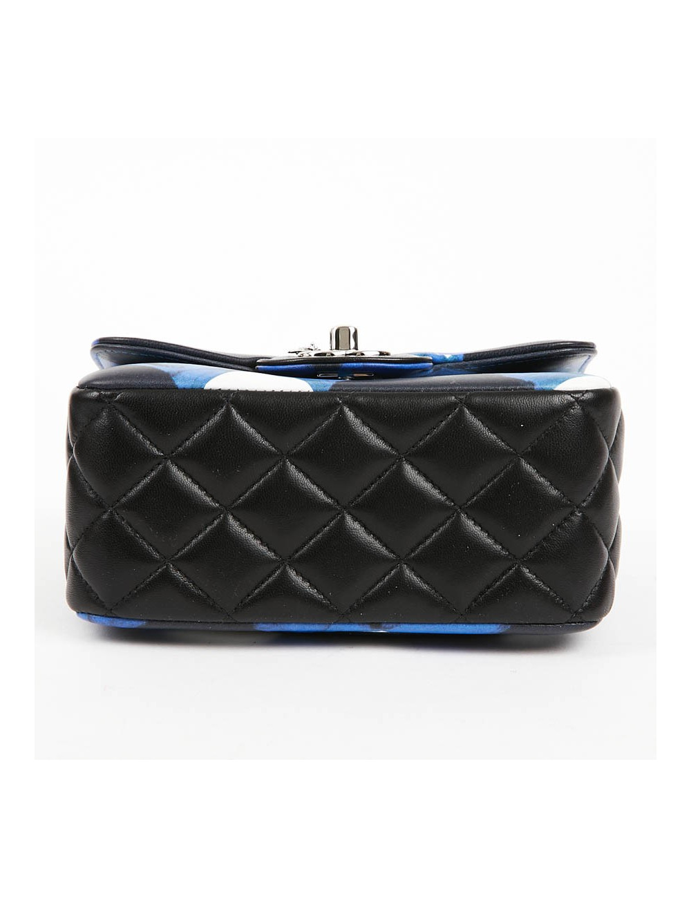 Mini Timeless Airlines cuir noir et bleu