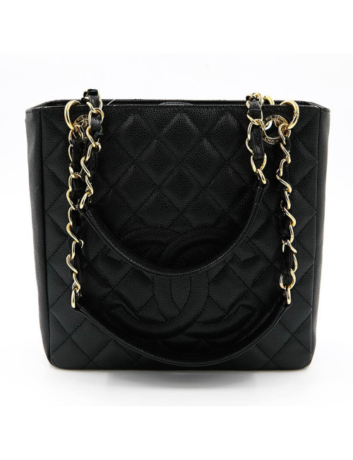 Mini cabas shopping CHANEL noir