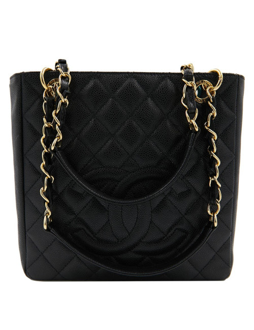 Mini cabas shopping CHANEL noir