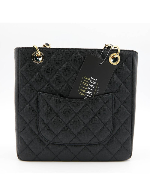 Mini cabas shopping CHANEL noir