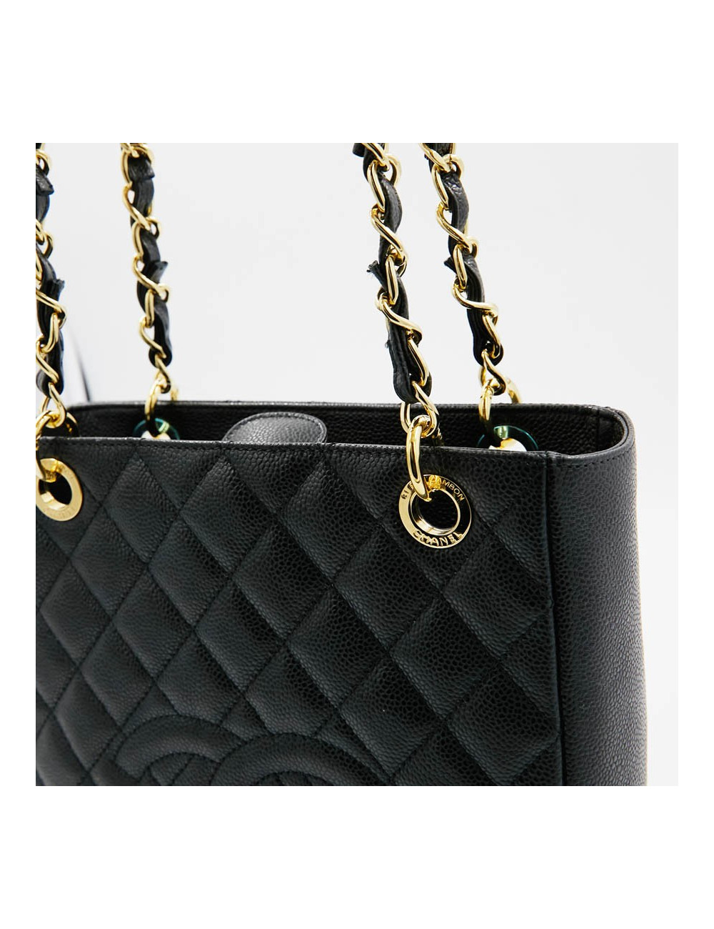 Mini cabas shopping CHANEL noir
