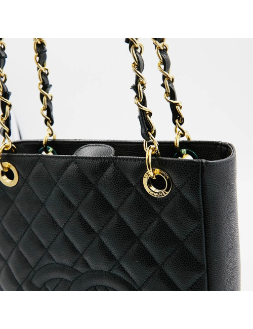 Mini cabas shopping CHANEL noir