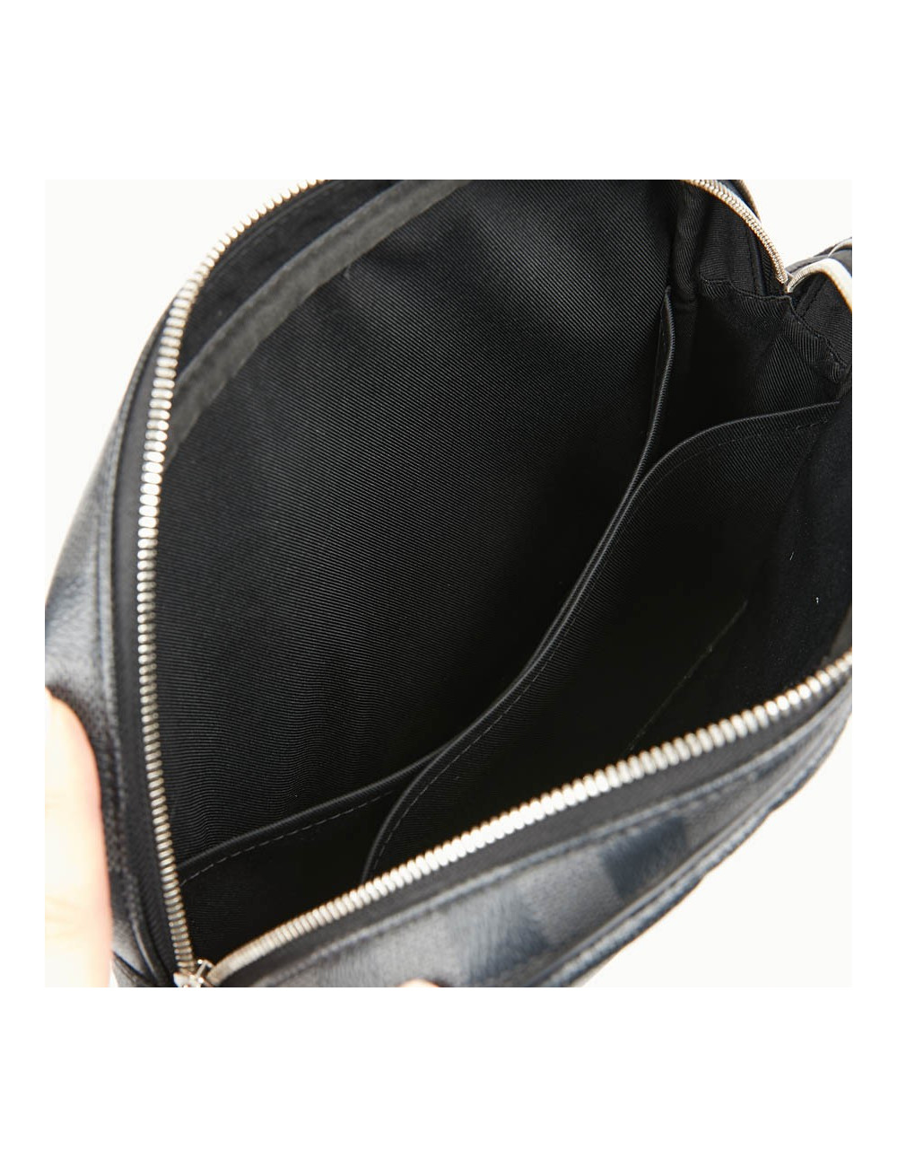 Sac messenger LOUIS VUITTON toile enduite Damier Graphite