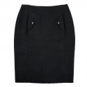 CHANEL Black Skirt in Tweed