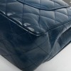 CHANEL Large Timeless Bag in Blue Lambskin Leather