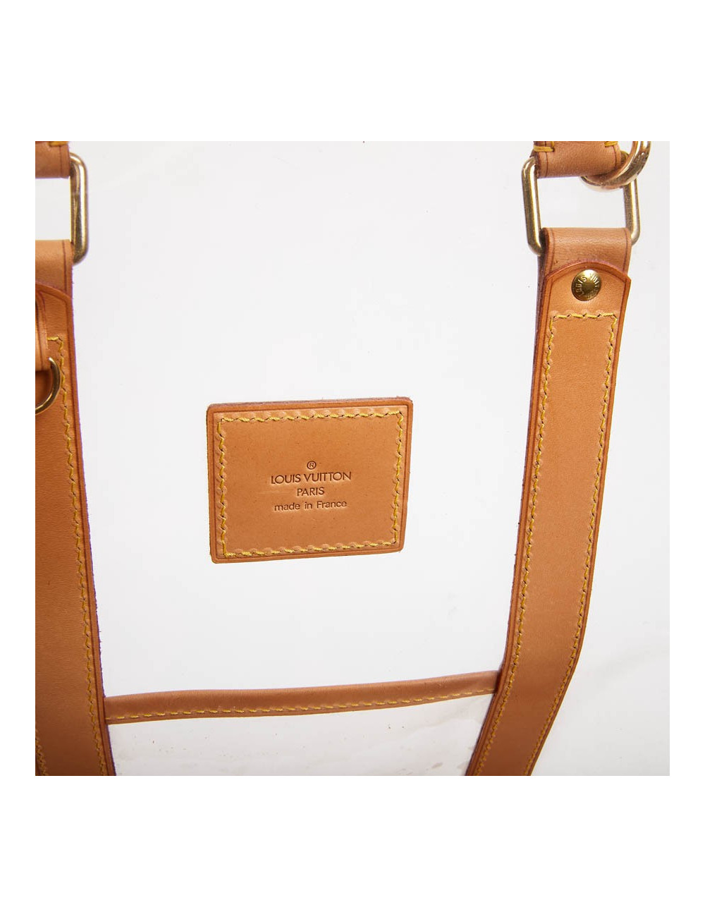 LOUIS VUITTON Isaac Mizrahi Transparent Tote Bag