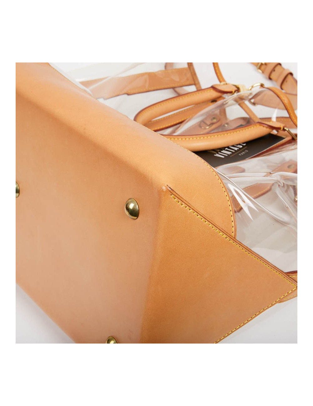 LOUIS VUITTON Isaac Mizrahi Transparent Tote Bag