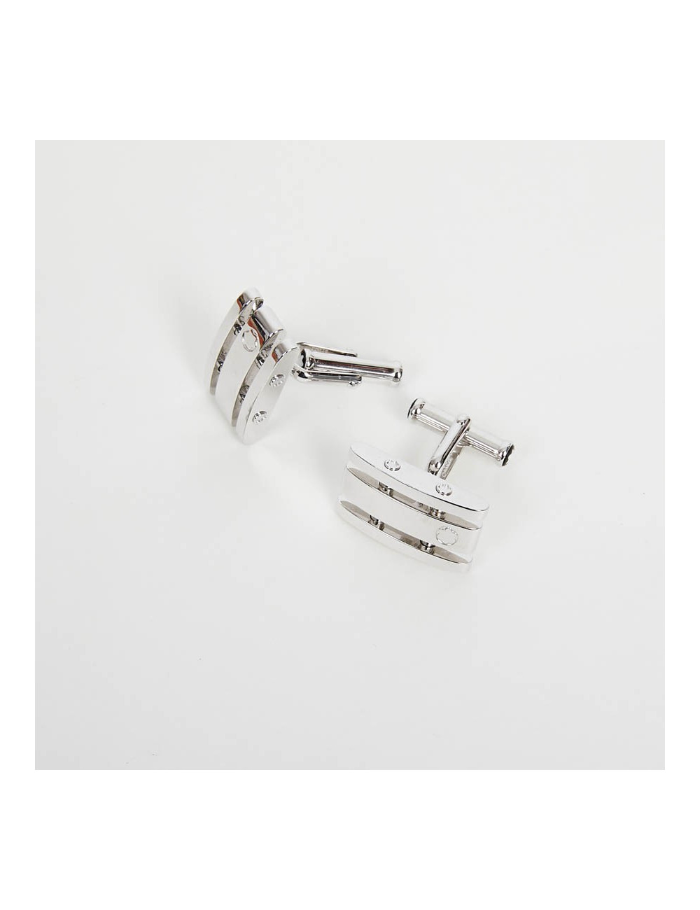 Boutons de manchette MONTBLANC argenté