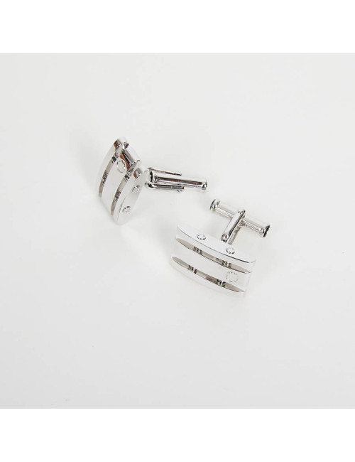 Boutons de manchette MONTBLANC argenté