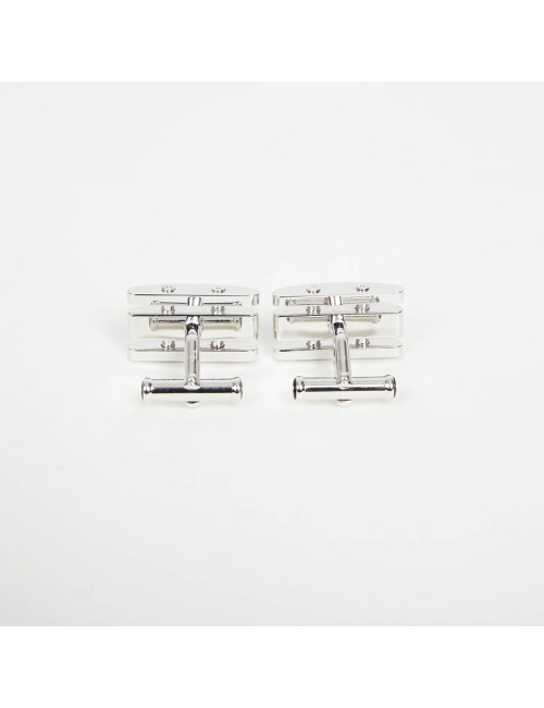 Boutons de manchette MONTBLANC argenté