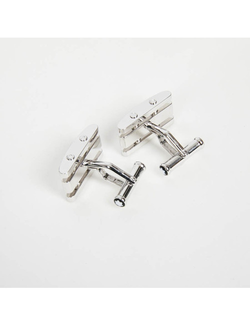 Boutons de manchette MONTBLANC argenté