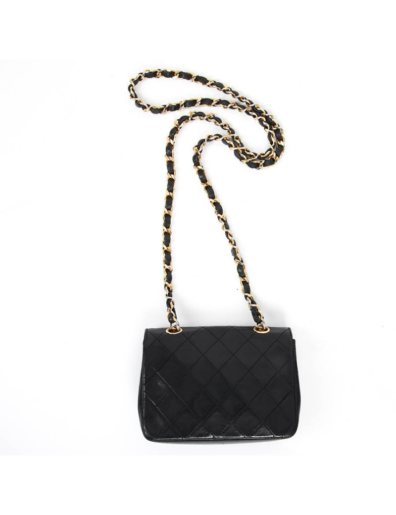 Wallet on chain CHANEL bleu marine