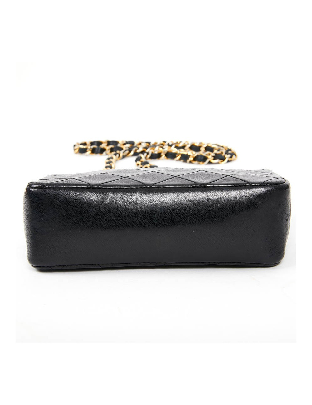 Wallet on chain CHANEL bleu marine