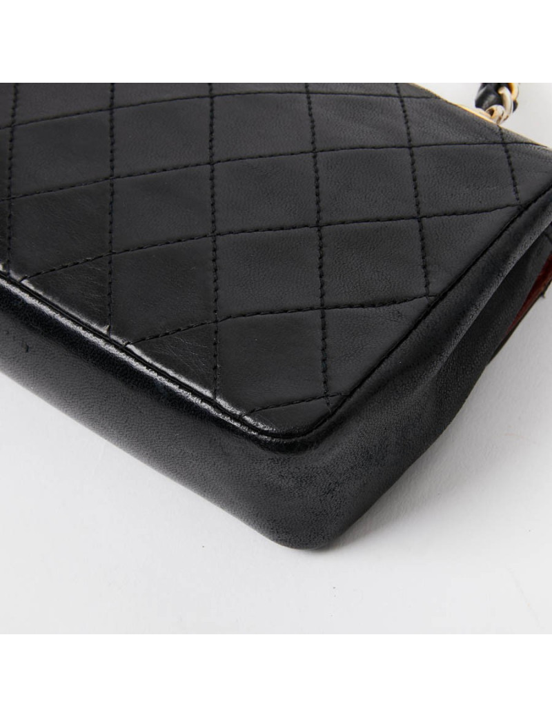 Wallet on chain CHANEL bleu marine