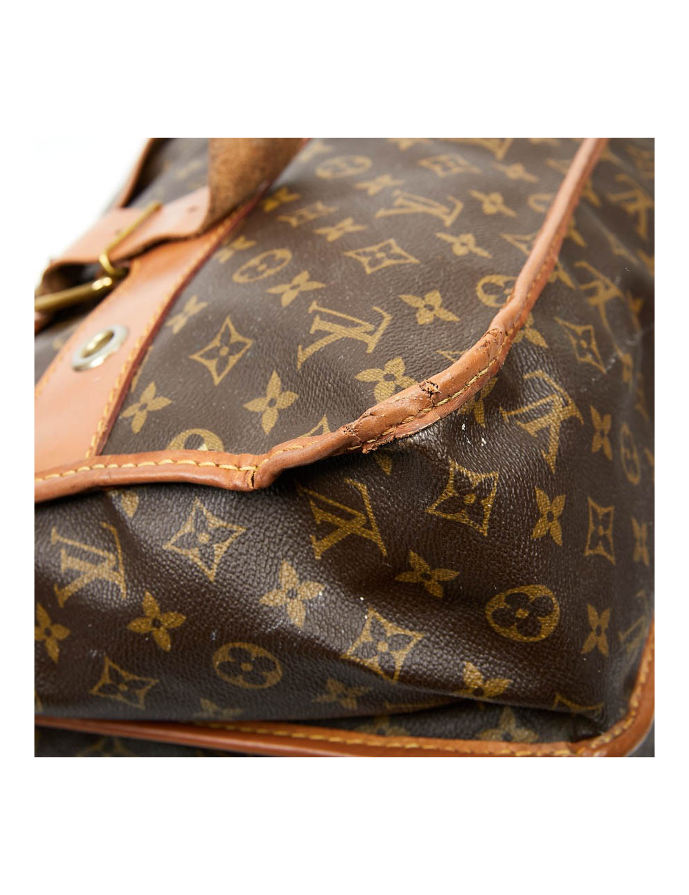 Sac de voyage LOUIS VUITTON Vintage toile Monogram