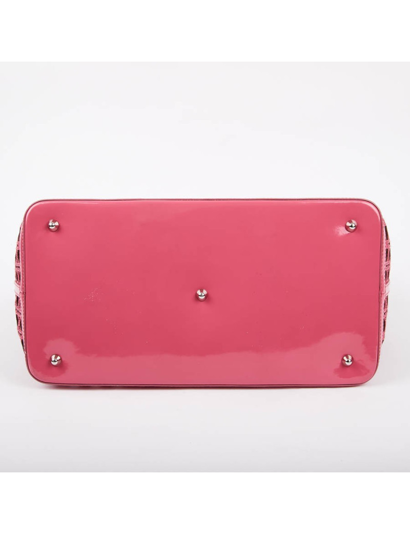 DIOR Pink Perforated Tote