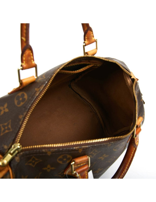 Sac Speedy 30 Louis Vuitton toile enduite Monogram