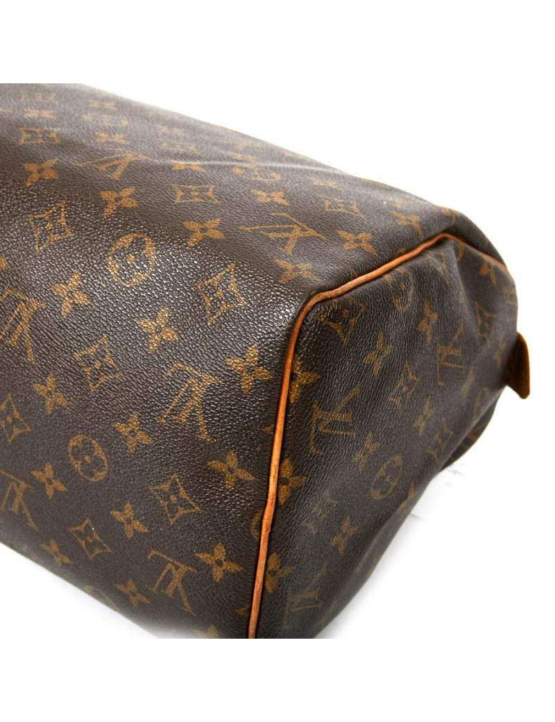 Sac Speedy 30 Louis Vuitton toile enduite Monogram