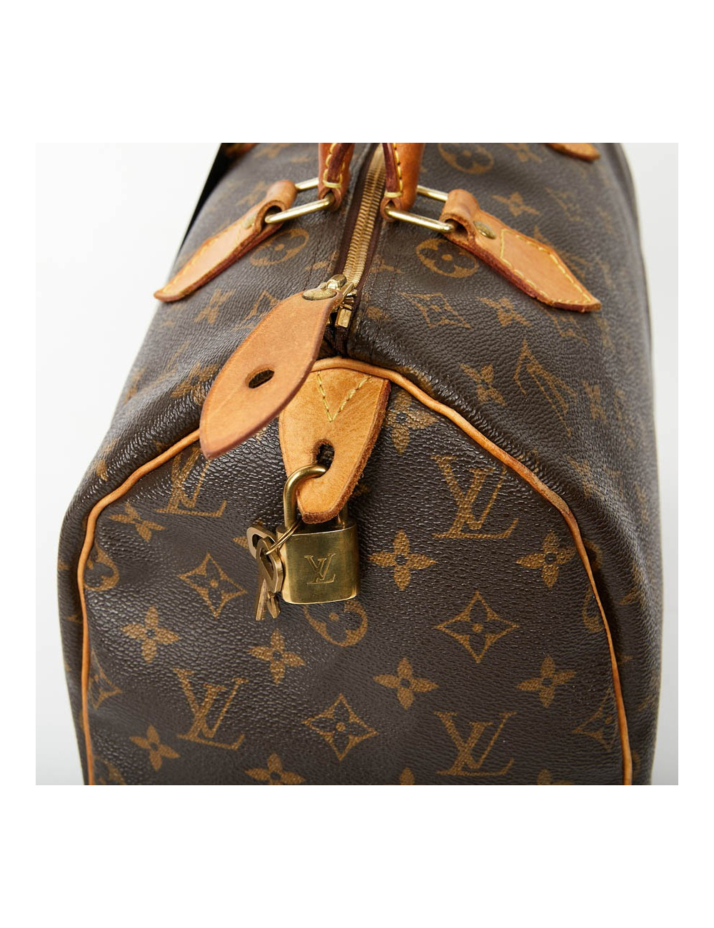 Sac Speedy 30 Louis Vuitton toile enduite Monogram
