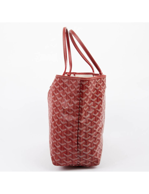 Sac Saint Louis GOYARD PM en toile enduite  rouge