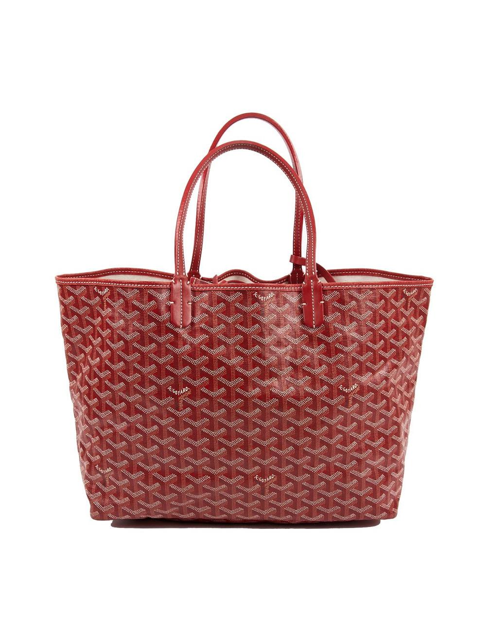 Sac Saint Louis GOYARD PM en toile enduite  rouge