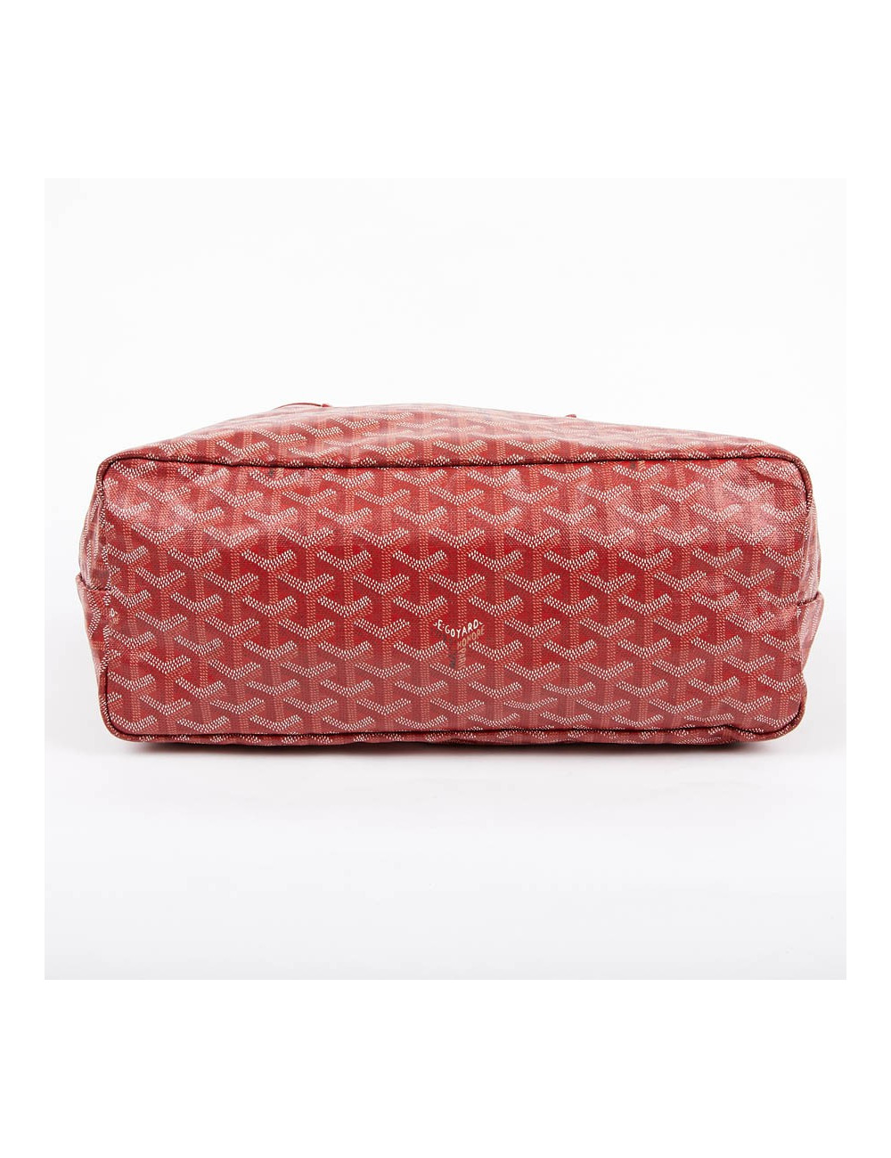 Sac Saint Louis GOYARD PM en toile enduite  rouge