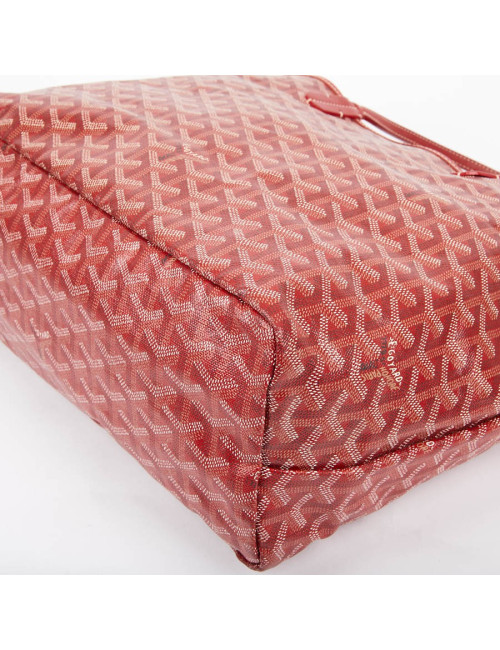 Sac Saint Louis GOYARD PM en toile enduite  rouge