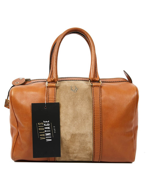 Sac Speedy DIOR en cuir et daim beige