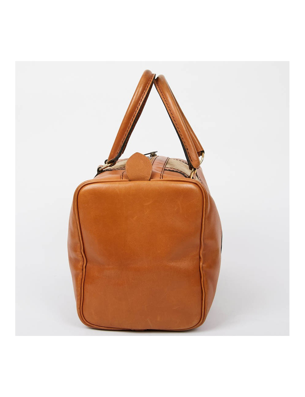 Speedy DIOR en cuir et daim beige Vintage