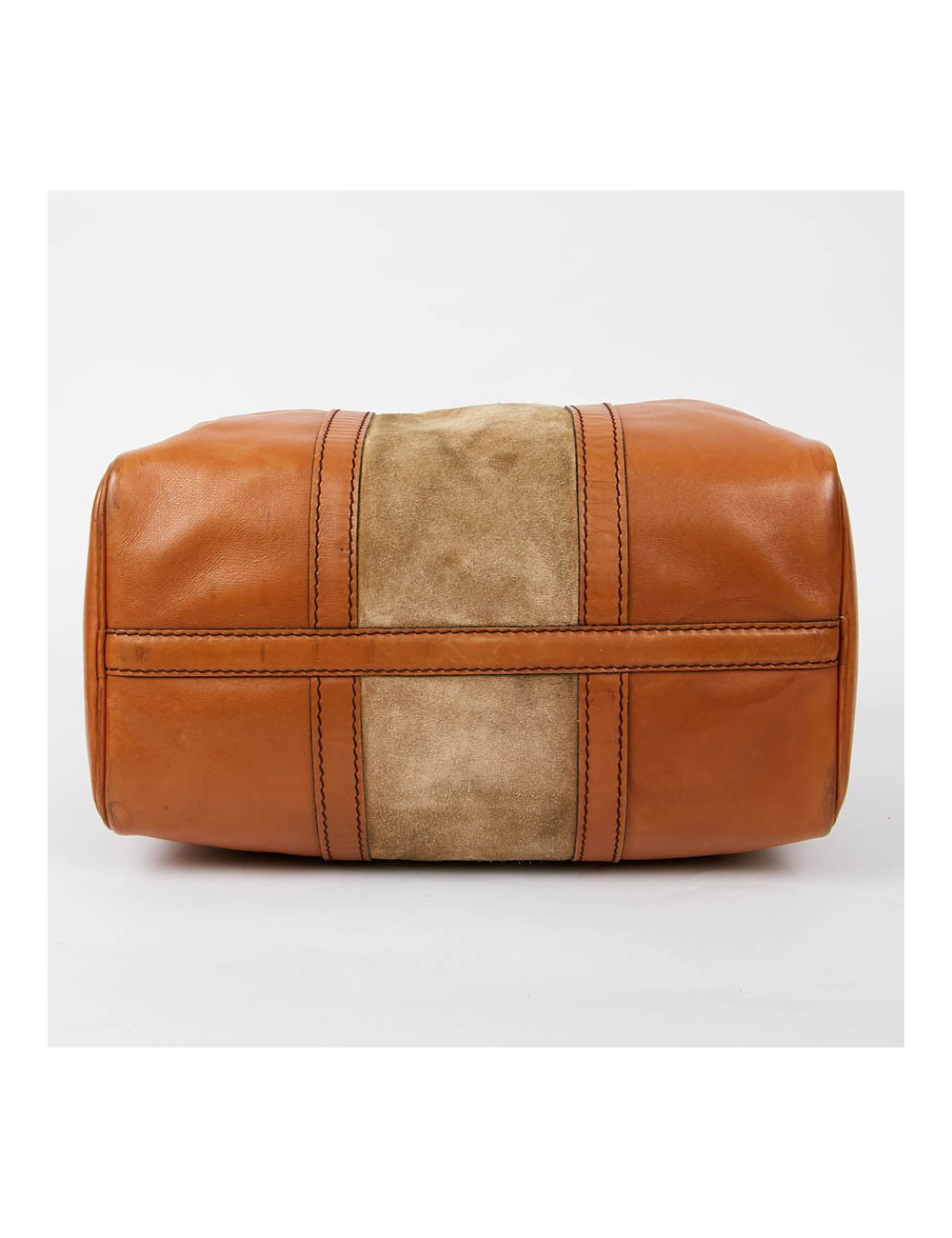 Sac Speedy DIOR en cuir et daim beige