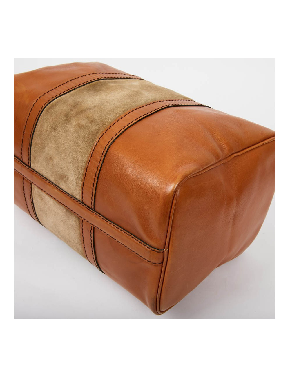 Sac Speedy DIOR en cuir et daim beige