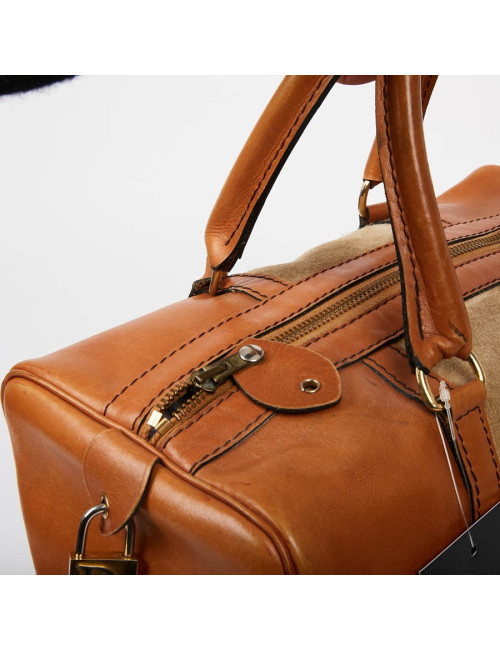 Speedy DIOR en cuir et daim beige Vintage