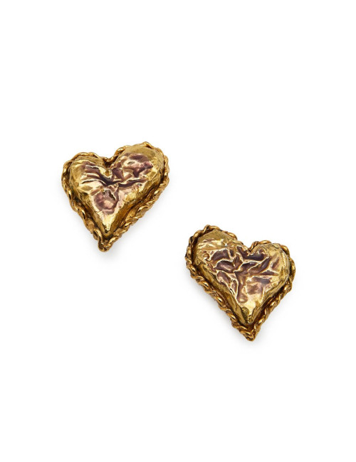 CHRISTIAN LACROIX Vintage Heart Clip-on - Superb Occasion Certified 